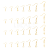 SUPERFINDINGS 28Pcs 7 Style Rack Plating Brass Earring Hooks KK-FH0005-79-1