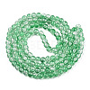 Baking Paint Crackle Glass Beads Strands X-CCG-S001-8mm-19-2