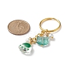 Transparent Glass Keychain KEYC-JKC00437-3