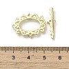 Brass Micro Pave Cubic Zirconia Toggle Clasps KK-C048-05G-3