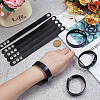 15Pcs Imitation Leather Simple Plain Cord Bracelet with Alloy Buckles BJEW-ME0001-06B-3
