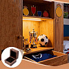 Walnut Wooden Championship Ring Packaging Magnetic Boxes CON-WH0086-245-5
