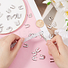 180Pcs 3 Styles 304 Stainless Steel Spiral Bone Tips STAS-GF0001-20-3