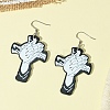 304 Stainless Steel Dangle Earrings EJEW-FS00005-2