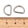 304 Stainless Steel D Rings/Triangle Rings STAS-A093-04P-3