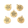 201 Stainless Steel Pendants LS-STAS-E015-04G-2