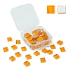 60Pcs Transparent Glass Cabochons GLAA-YW0003-65-19-1