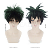 Short Green & Black Anime Cosplay Wigs OHAR-I015-04-2