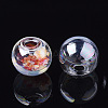 Round Handmade Blown Glass Globe Ball Bottles X-BLOW-R002-20mm-AB-2