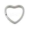 304 Stainless Steel Split Key Rings STAS-A111-01B-P-1