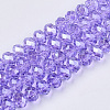 Baking Paint Glass Beads Strands X-EGLA-Q120-C-A01-1