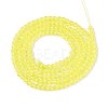 Transparent Glass Beads Strands GLAA-H021-03-23-2