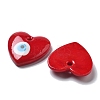 Handmade Evil Eye Lampwork Pendants LAMP-F035-11B-2