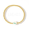 Christmas Brass Beaded Stretch Bracelets DP1194-1-1