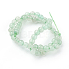 Natural Green Aventurine Beads Strands X-G-G099-4mm-17-2