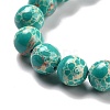Synthetic Imperial Jasper Beads Strands G-E568-01B-02-3