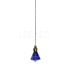 Pointed Glass Ceiling Fan Pull Chain Extenders PW-WG9165C-03-1