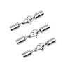 304 Stainless Steel Spring Rope Clamp Set Lobster Clasp Bucket Set Bracelet Rope Clamp Head Jewelry DIY Accessories PW-WG6D2C8-01-1