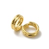 Brass Split Rings KK-O143-25G-2