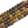 Natural Pietersite Beads Strands G-G792-37B-1