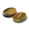 Natural Tiger Eye Cabochons G-C081-03C-3