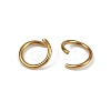 304 Stainless Steel Open Jump Rings X-STAS-Z137-01G-08-2