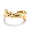 Brass Cuff Rings RJEW-O044-01G-1
