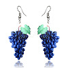 Acrylic & Alloy Dangle Earrings WGEBD91-01-1