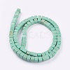 Synthetic Turquoise Beads Strands TURQ-G108-4x4mm-03-2