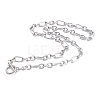 304 Stainless Steel Figaro Chain Necklaces NJEW-O124-03P-2