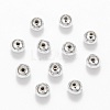Plating Plastic Acrylic Round Beads PACR-L003-8mm-S-3