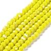 Opaque Glass Beads Strands EGLA-A035-P6mm-L04-1