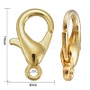 Zinc Alloy Lobster Claw Clasps E105-G-NF-3