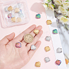 24Pcs 3 Colors 304 Stainless Steel Pendants STAS-DC0010-66-3