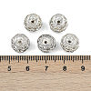 Brass Crystal Rhinestone Beads RB-9X10-3