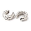 Rack Plating Brass Cuff Earrings for Women LS-EJEW-Q770-24P-2