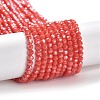 Electroplate Opaque Glass Beads Strands EGLA-A035-P3mm-A34-1