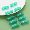 Transparent Crackle Acrylic Beads CACR-S009-001B-N68-6