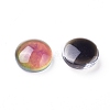 Glass Cabochons X-GLAA-WH0015-31-10mm-2