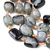 Natural Agate Beads Strands G-F825-G01-01C-4