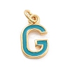 Rack Plating Brass Pendants KK-C065-03G-G-1