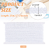 25M Polyester Centipede Ribbon OCOR-WH0078-94E-2