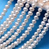 Potato Natural Cultured Freshwater Pearl Beads Strands X-PEAR-E007-4-5mm-A-1