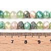 Electroplate Glass Beads Strands GLAA-T023-C16-03-4