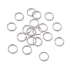 Non-Tarnish 304 Stainless Steel Open Jump Rings STAS-C040-01C-P-1