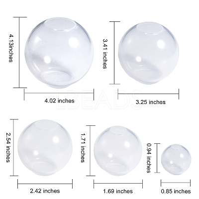 5Pcs 5 Style DIY Silicone Molds DIY-SZ0007-72-1