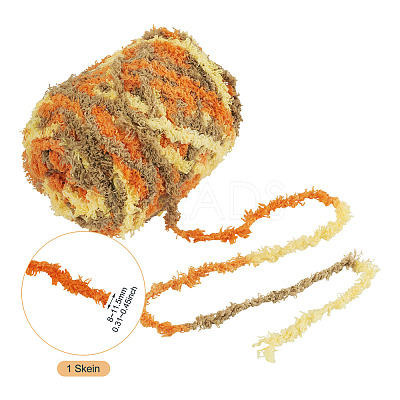 Segment Dyed Super Bulky Polyester Yarn YCOR-TADJ0001-02G-1