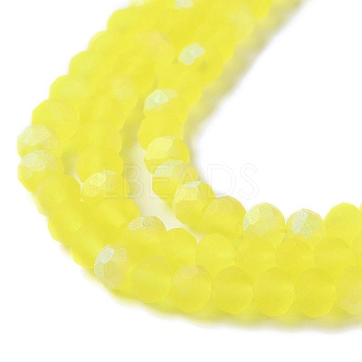 Transparent Glass Beads Strands EGLA-A044-T3mm-MB29-1
