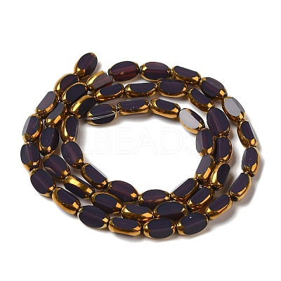 Electroplate Glass Beads Strands EGLA-P061-02A-05-1