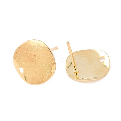 304 Stainless Steel Stud Earring Findings STAS-D217-01G-1